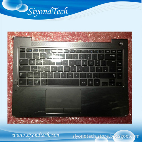 New Laptop Shell Cover Housing C with keyboard/touchpad Laptop Topcase For Samsung NP530U4B